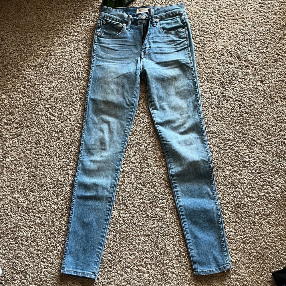 Madewell 10” High Rise Skinny Skinny